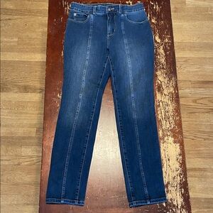 Women’s Duluth Trading Co Jean-netics Front Seam Jeans 4 Short